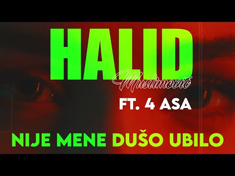 Halid Muslimović ft. 4 ASA - Nije mene dušo ubilo ( Official lyric video ) HD
