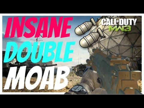 MW3: Unsupported 3 Min Double MOAB on Dome w/ MP7 & 87 Sec MOAB / Commentery