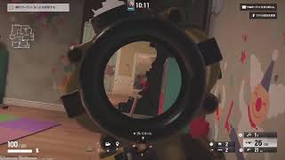 [R6SX]純コンハイセンシ野郎のAIM練習配信　1回目