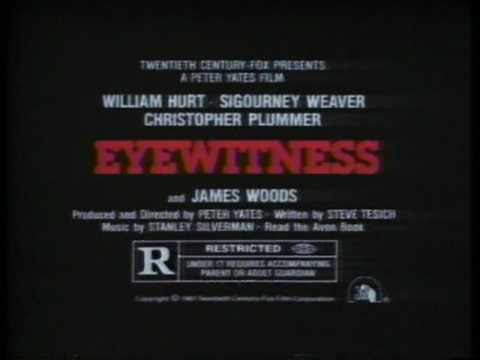Eyewitness (1981) Trailer