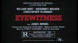 Eyewitness 1981 TV trailer