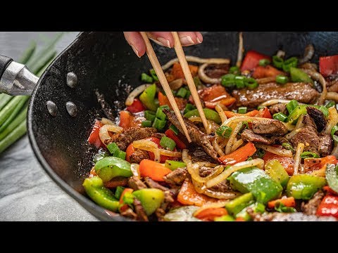How to Make Easy Chinese Pepper Steak