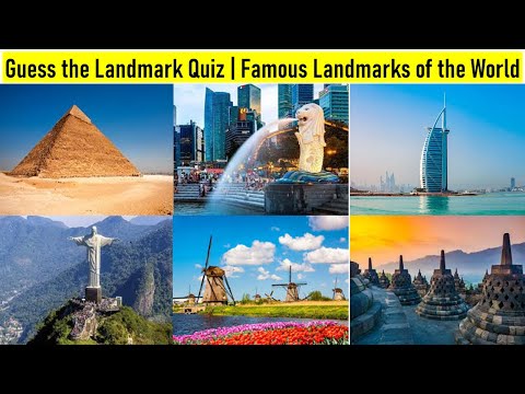 Guess the Landmark Challenge | Vehicles and Sounds | 20 Min+ Fun  Video Compilation | @gobukids4