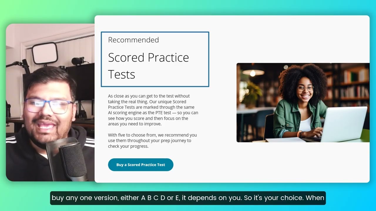 Step-by-Step Guide to Buying Pearson's Official Mock Test (A/B/C/D/E) + Get Expert Feedback!