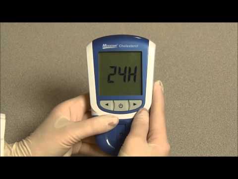 Installing the Mission Cholesterol Meter