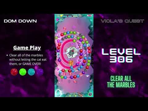 Viola's Quest 🟣🟠🔴 / Level 306 / Dom Down