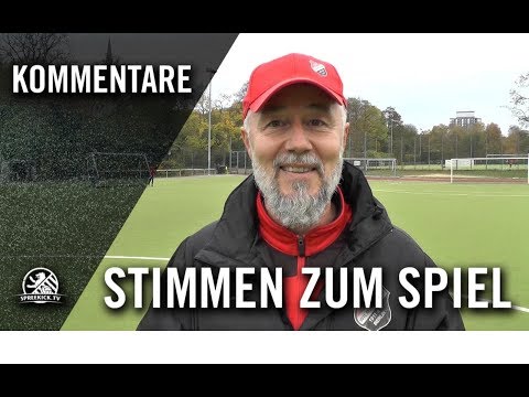 Die Stimmen zum Spiel | 1. FC Wilmersdorf II - BSV 1892 II (10. Spieltag, Kreisliga B, Staffel 6)