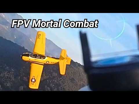 💥Realistic RC Air Combat: Immersive FPV Dogfight [Head Tracking] - Only One Plane Survives☠️