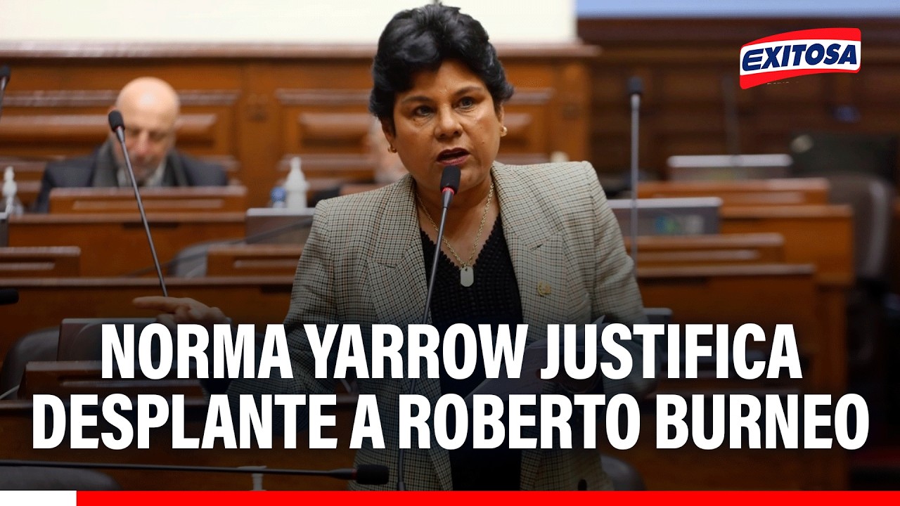 🔴🔵 Norma Yarrow asegura que actuó con coherencia tras desplante a presidente del JNE