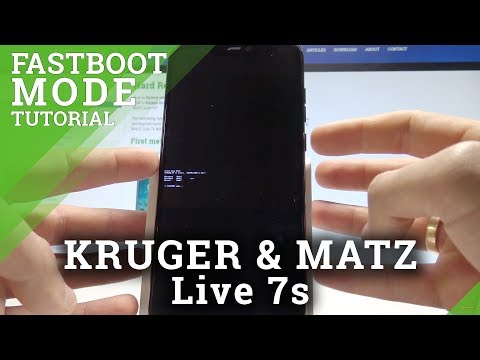 Fastboot Mode KRUGER & MATZ Live 7s - How to Enter & Quit Fastboot Mode