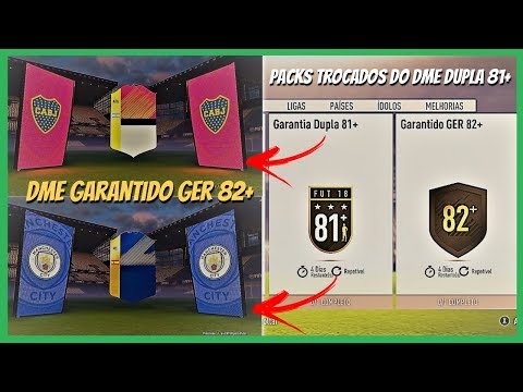 PACKS DO DME GARANTIDO GER 82+ COMPENSA ?  TROQUEI 4 ELENCOS, VEJA !