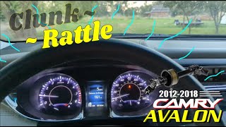 2012-2018 Toyota Avalon & Camry: Intermediate Steering Shaft