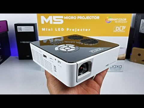 AAXA M5 Micro - World's Brightest Pico Battery Projector!