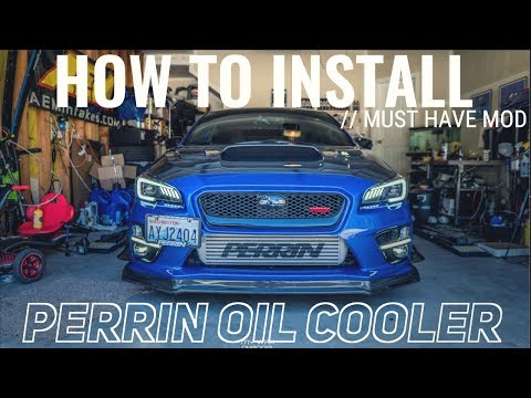 HOW-TO INSTALL: PERRIN OIL COOLER with FMIC | 2015-2019 SUBARU WRX