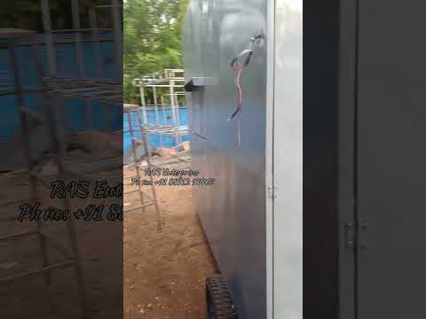 Stainless steel food cart. trolley, load capacity: 500 kg