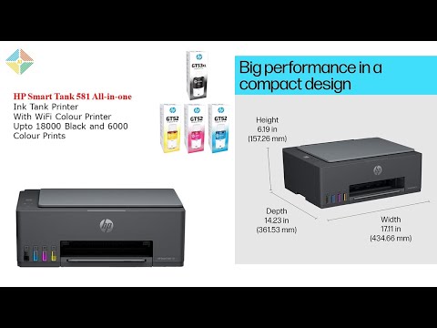 HP Smart Tank 581 All-in-One
