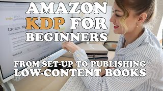 Amazon KDP Tutorial for Beginners - Low Content Books #mysidehustlecommunity