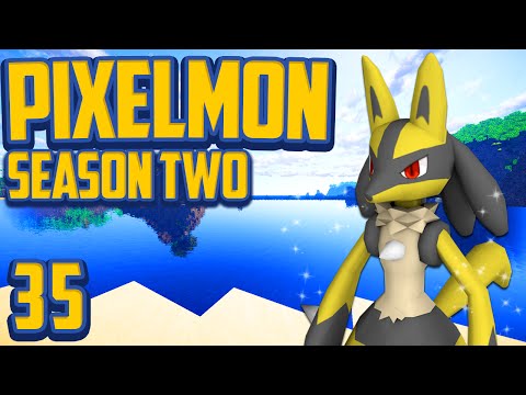 Minecraft Pixelmon "Shiny Lucario!" Gotta Catch 'Em All S2 Ep 35 (Minecraft Pokemon Mod)