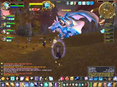 Azuregos end fight