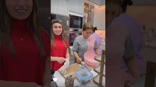 ريتشو و ننوش صارت مشكلة بين العاملات وحلتها ننوش اكيد😍 زعل المتابعين على ننوش معاها فقر دم 😱