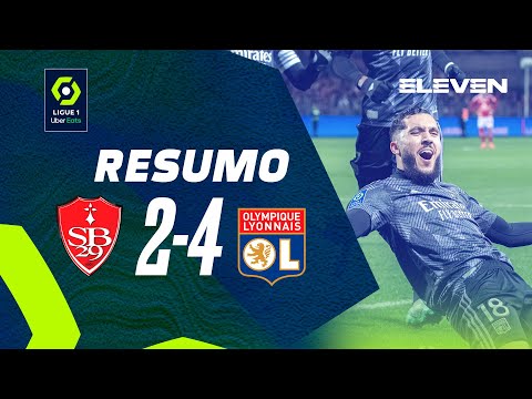Brest 2-4 Lyon (L1 2022/23)