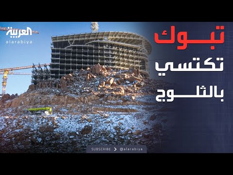 فيديو | الرابعة | أجواء قطبية نادرة.. تبوك تتحول لوجهة شتوية