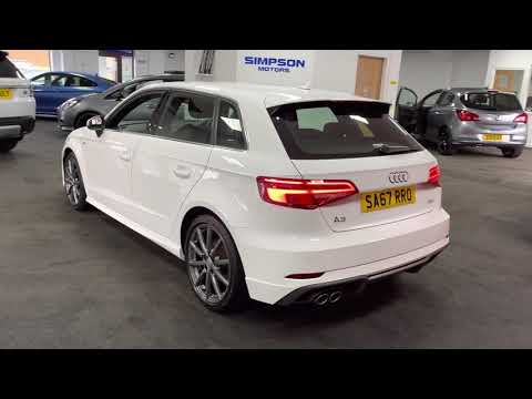 2017 Audi A3 S Line TDI