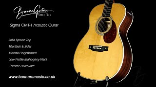 Video thumbnail for Sigma OMT-1 Acoustic Guitar | Bonners Guitar Store by Bonners Guitar Store