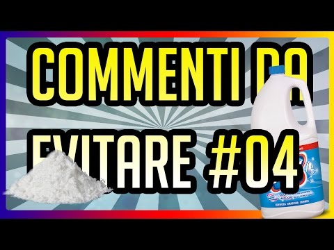 COMMENTI DA EVITARE #04 - FAQ TIME - CANDEGGINA E DROGA