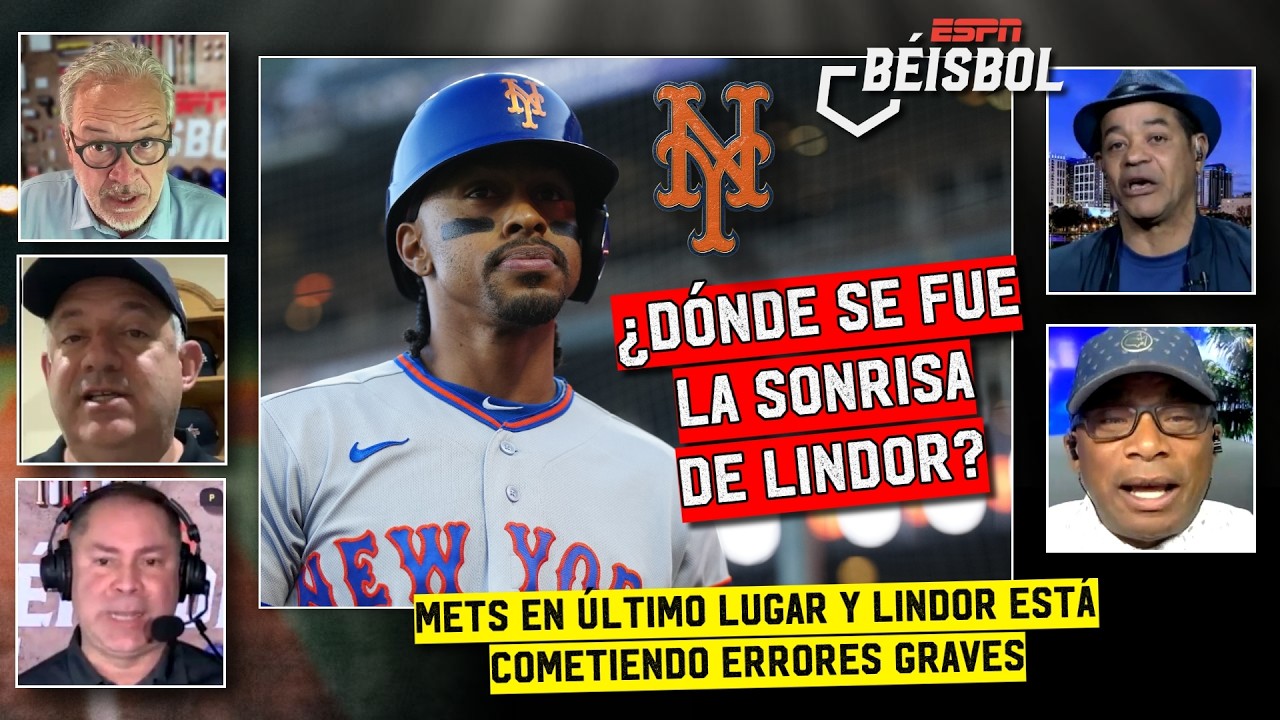 Lindor ha PERDIDO la SONRISA y eso es un PROBLEMA para los NEW YORK METS | ESPN Beisbol