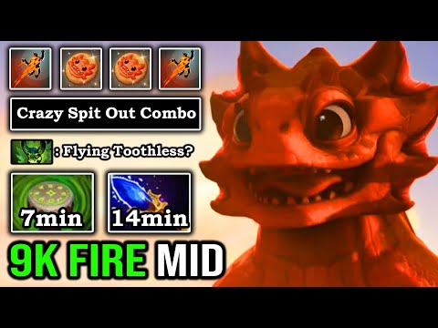 THAT'S HOW 9K SNAPFIRE DESTROY MID 14Min Scepter Imba Split Out Combo 100% Counter ALL DotA 2