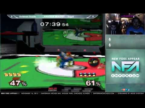 New Foes Appear III [11/16/15] - Amateur: ME | Goldman Snacks (Fox) vs. Zeppli (Captain Falcon)