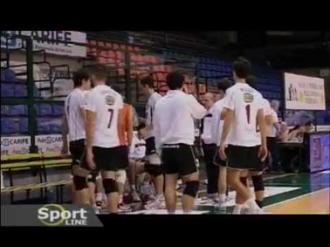 Telestense SportLine servizio KA Group Carife 4 Torri  Volley Ferrara-Crevalcore 3-2