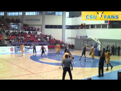 CSU Sibiu - U Cluj 63 - 81 (18.04.2011)