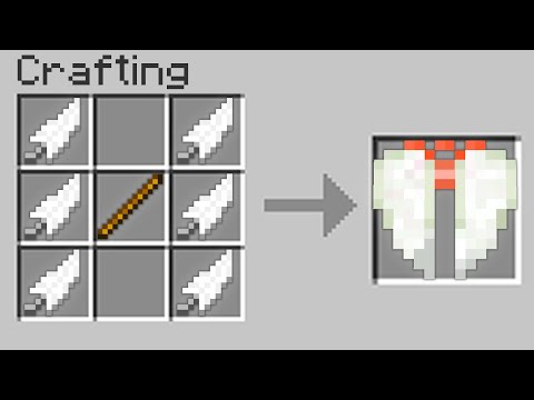 Minecraft UHC but everybody can craft WINGS...