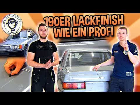 190er Lackfinish: So entfernt man Orangenhaut und Staubeinschlüsse | AUTOLACKAFFEN