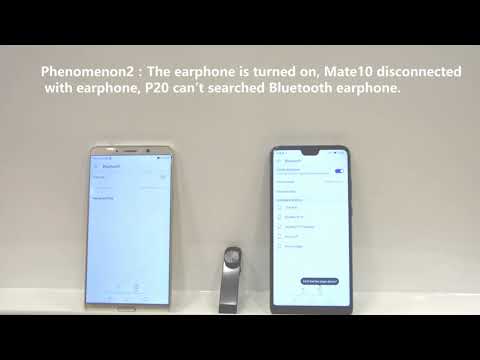 Solution for Bluetooth Connection issues between Huawei bluetooth Earphones  and Huawei P20