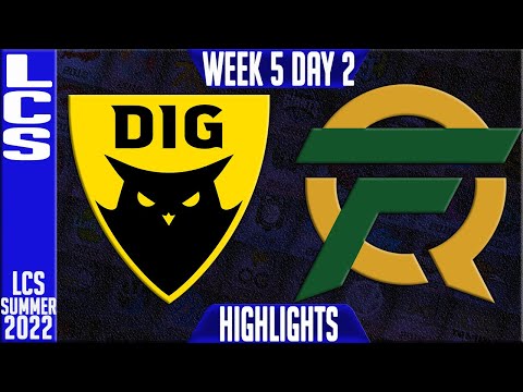 DIG vs FLY Highlights | LCS Summer 2022 W5D2 | Dignitas vs FlyQuest