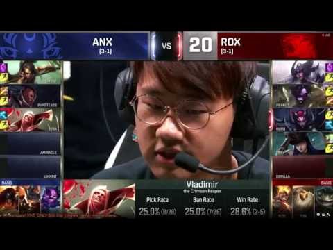 ANX vs ROX (WC2016 Group-A) Must see