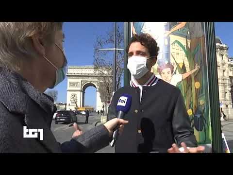 2021 02 28 Rai1 TG20 Mika #MikaColoreParis