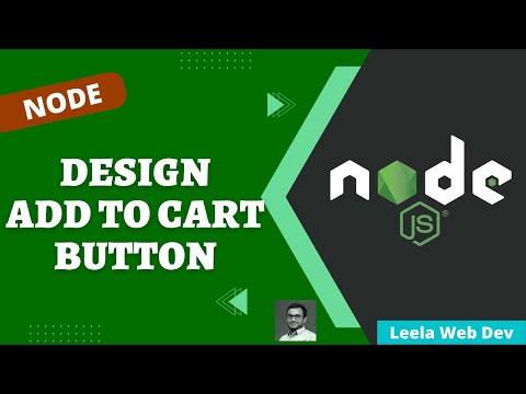 26. Design Add to Cart button and add it in Product listing and details page Express Node - NodeJS