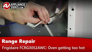 Frigidaire Oven Repair - Not Getting Up to Temp - Temp Sensor