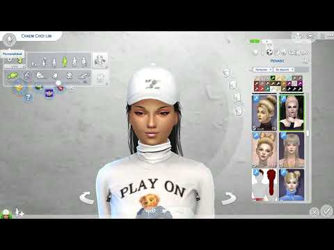 the sims 4 custom character download girl Chaem Choi Lim by Bonita100 Cas Video Preview