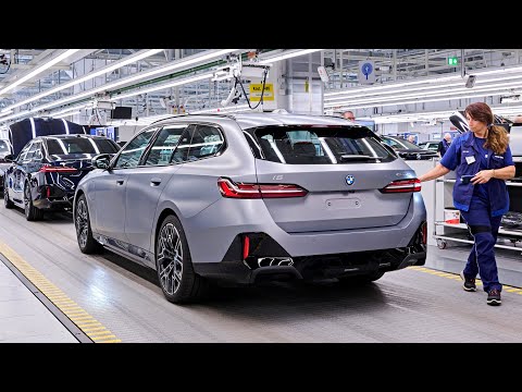 2024 BMW 5 Series  G60 PRODUCTION in Germany 🇩🇪