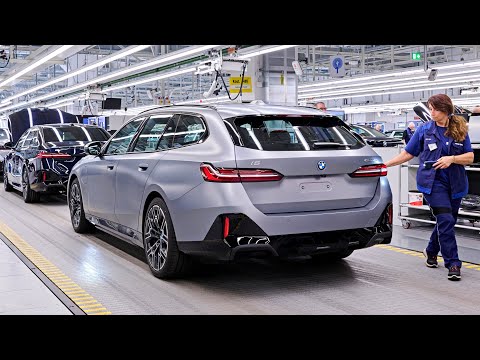 Thumbnail for 2024 BMW 5 Series  G60 PRODUCTION in Germany 🇩🇪 by BMW i5