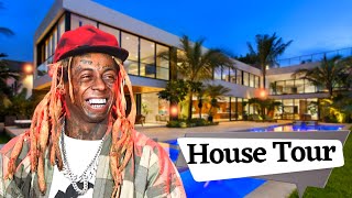 Lil Wayne | House Tour 2020 |  Miami Beach Home Mansion