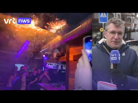 Nieuw beeld van begin brand in Zwitserland