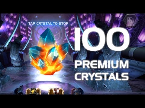 100 Premium Hero Crystal Opening w/ Drop Rate Tracker | Marvel Contest of Champions