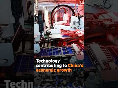 Technology contributing to China's economic growth