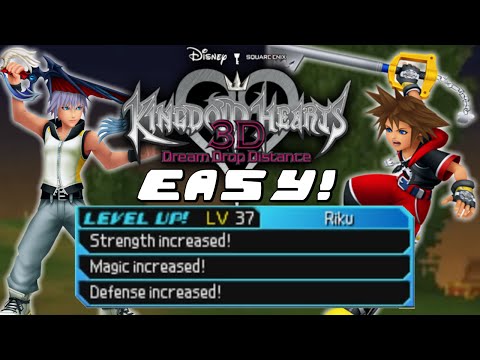 How to Level Up Easily in Kingdom Hearts 3D: Dream Drop Distance